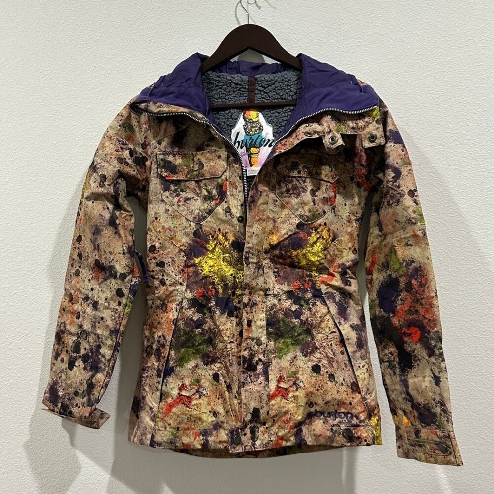 Burton Dry Ride Cool Flavors Colorful Jacket XS